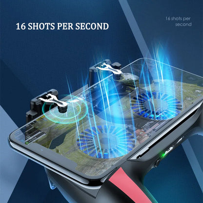 PUBG Mobile Controller with Double Fan Cooling for Iphone Ios Android Phone Game Pad Free Fire with 2500Mah / 5000Mah Power Bank