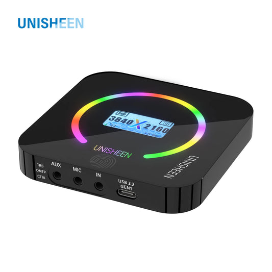 Hot-Sale HDR VRR USB Game Streaming Equipment Live Broadcast 2160P OBS Vmix 4K60 Loopout HDMI VIDEO CAPTURE Card Box PS5 Grabber