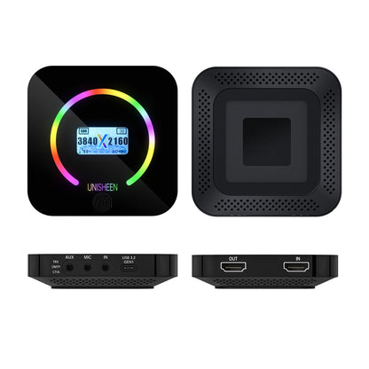 Hot-Sale HDR VRR USB Game Streaming Equipment Live Broadcast 2160P OBS Vmix 4K60 Loopout HDMI VIDEO CAPTURE Card Box PS5 Grabber