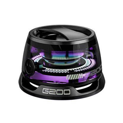 G200 Mini Bluetooth Speaker BT5.3 Magnetic Speaker RGB Lighting Phone Holder Suitable for Mobile Phone/Computer/Tablet