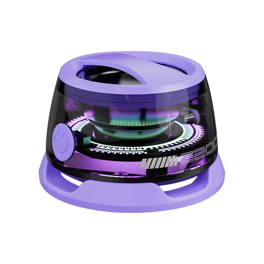 G200 Mini Bluetooth Speaker BT5.3 Magnetic Speaker RGB Lighting Phone Holder Suitable for Mobile Phone/Computer/Tablet